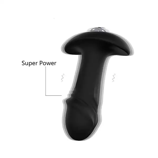 Waterproof G-spot Vibrating Anal Plug - Product Gallery View 4 | act wellness