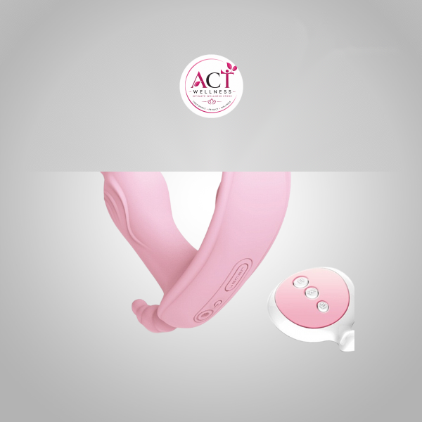 Wearable Butterfly Dildo Vibrator Adult Sex Toys G Spot Clitoris Stimulator - Buy Online in India | act wellness - view 1