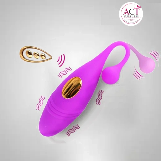 Wearable Wireless Remote Control Vibrating Egg - Buy Online in India | act wellness - view 1