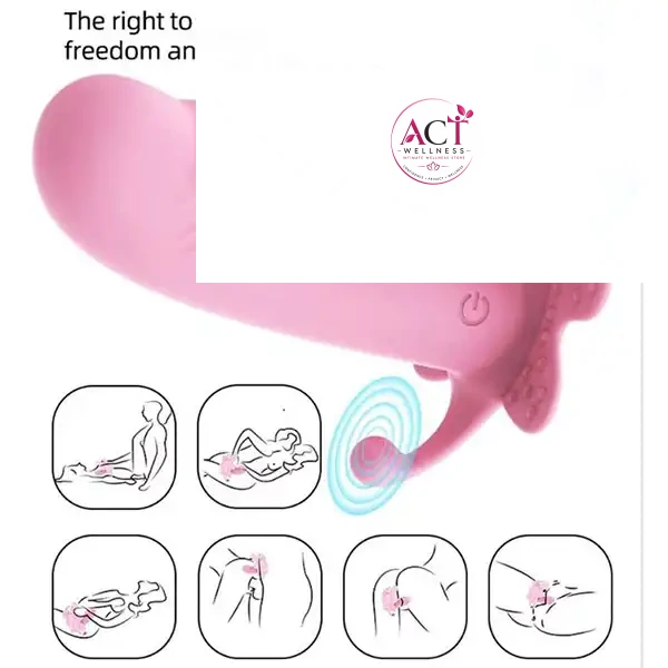 Wireless Butterfly Vibrator Dildo Vibrating Panties With Remote Control - Product Gallery View 2 | act wellness