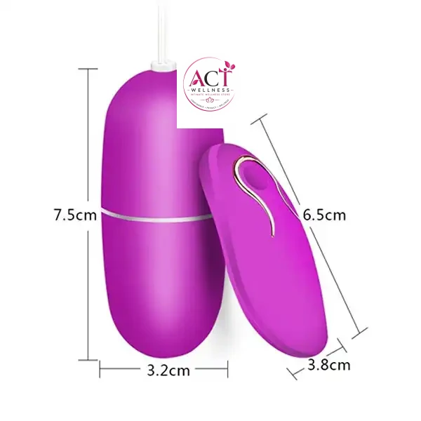 Wireless Female Remote Jump Egg Vibrator - Product Gallery View 4 | act wellness