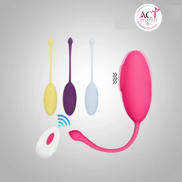 Wireless Remote Control Female Vibrating Eggs - Buy Online in India | act wellness - view 1