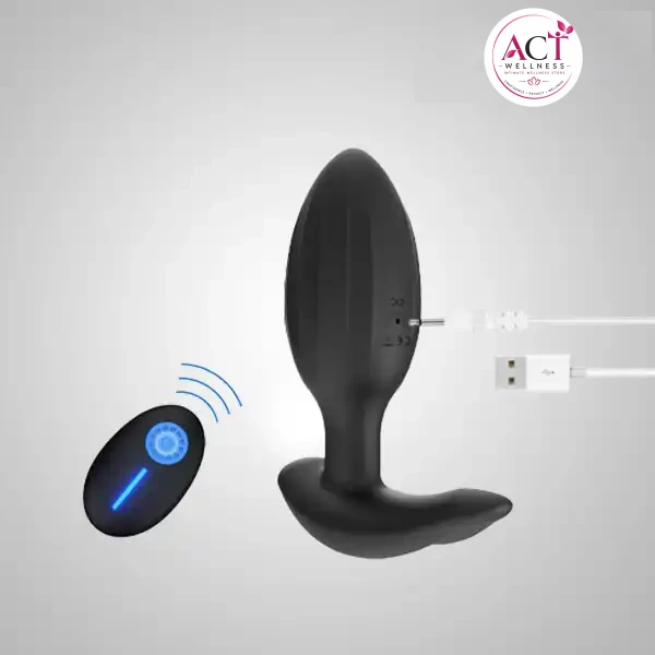 Wireless Remote Control Prostate Stimulator Anal Plug - Buy Online in India | act wellness - view 1