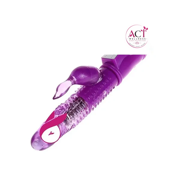 Woman Rabbit Dildo G-spot Multispeed Sex Toy Vibrator - Product Gallery View 3 | act wellness
