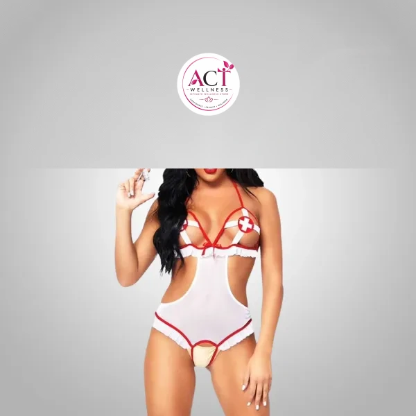 Women's Sexy Nurse Uniform Adult Role Play Costume - Buy Online in India | act wellness - view 1