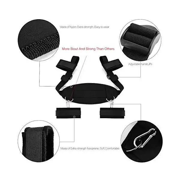 Wrist Ankle Bondage Restraints - Product Gallery View 3 | act wellness